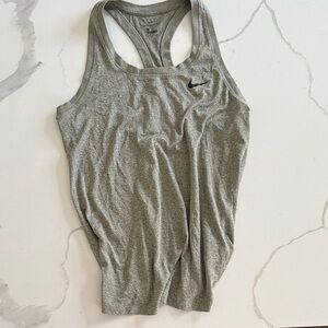 Nike Women's Heather Gray Tank Top